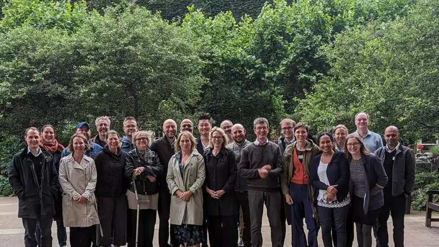 Group photo of the 30 attendees of the 2024 PAINSTORM annual meeting