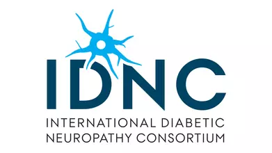 Logo of the International Diabetic Neuropathy Consortium